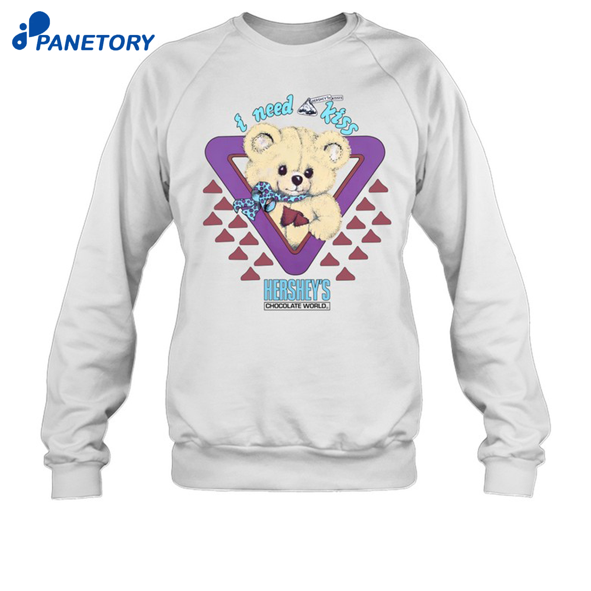 Vintage 90S I Need A Kiss Hersheys Kisses Bear Shirt 6 Vintage 90S I Need A Kiss Hersheys Kisses Bear Shirt 2