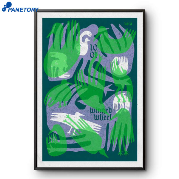 Winged Wheel Groningen Netherlands Jan 10 2026 Poster
