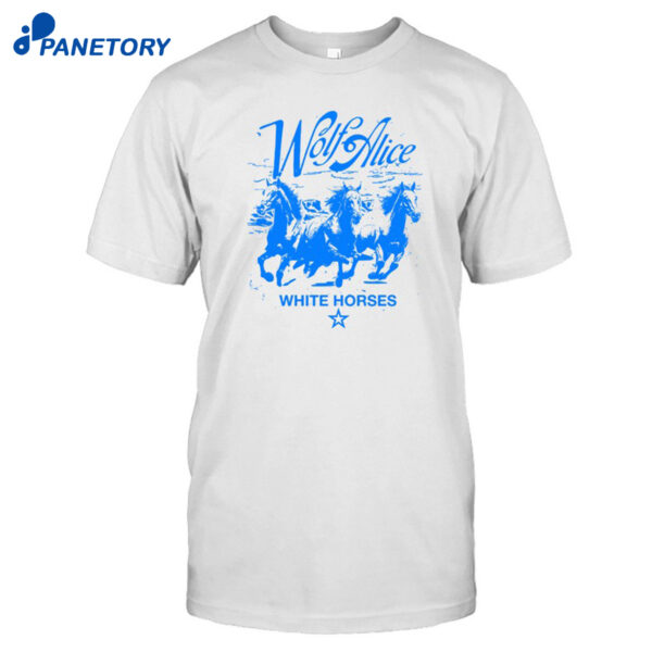 Wolf Alice White Horses Shirt