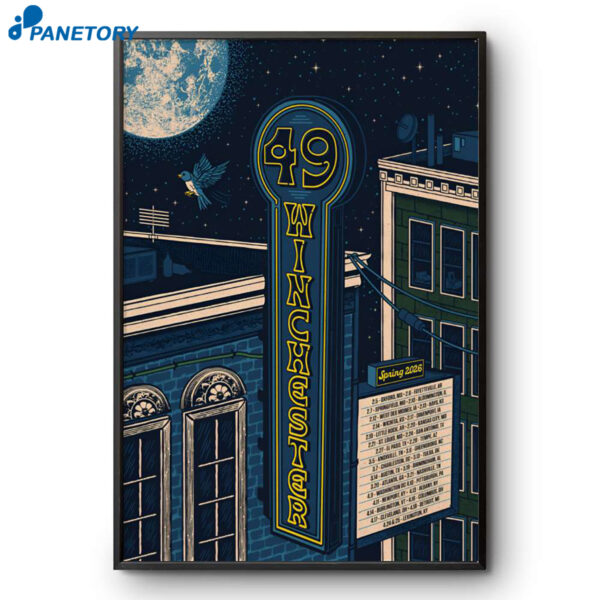 49 Winchester Tour Spring 2026 Poster