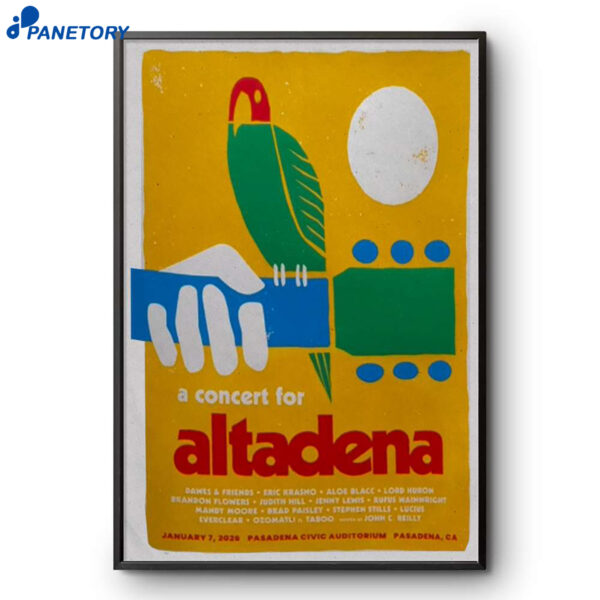 Altadena Pasadena CA Jan 7 2026 Poster