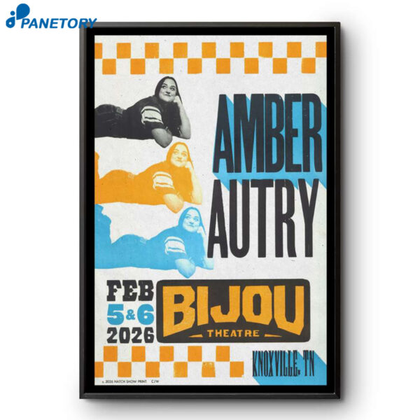 Amber Autry Bijou Theatre Feb 5-6 2026 Poster