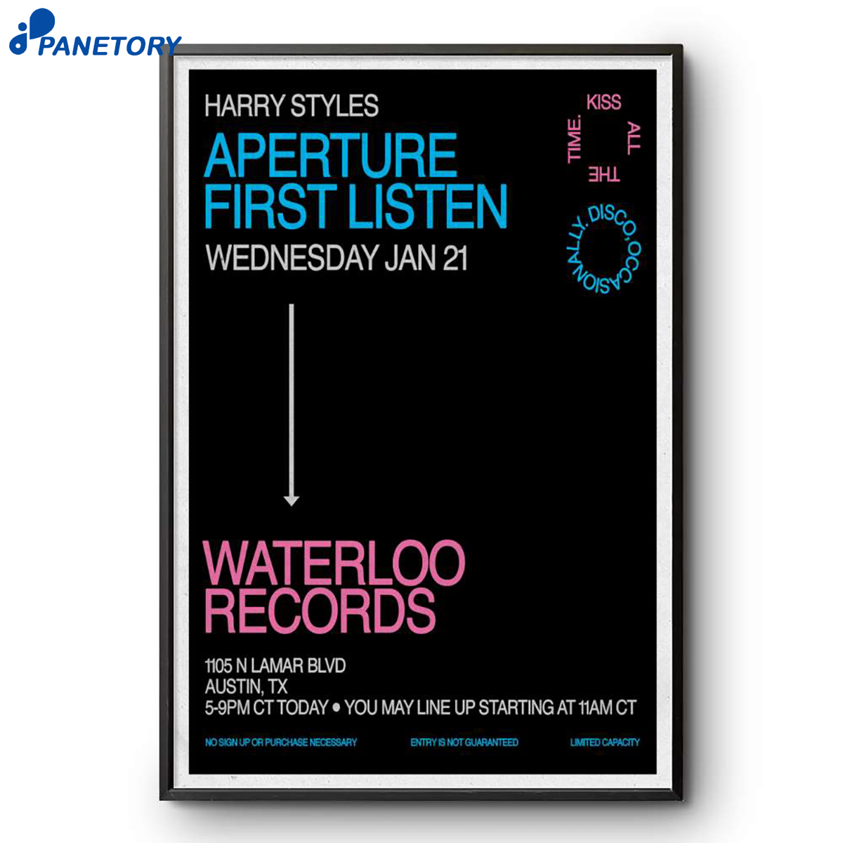 Aperture First Listen Waterloo Records Jan 21 2026 Poster