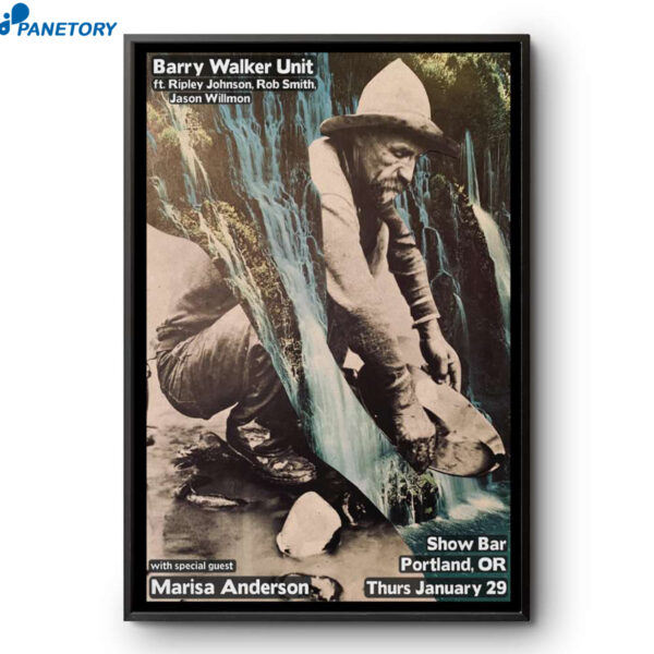 Barry Walker Unit Portland OR Jan 29 2026 Poster