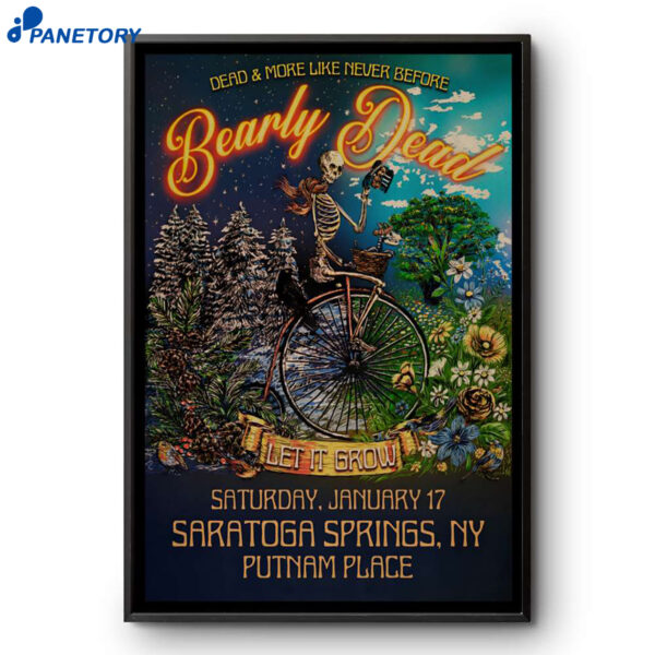 Bearly Dead Saratoga Springs NY Jan 17 2026 Poster