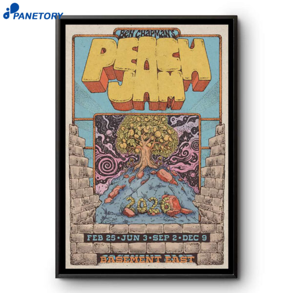 Ben Chapman’s Peach Jam Shows 2026 Poster