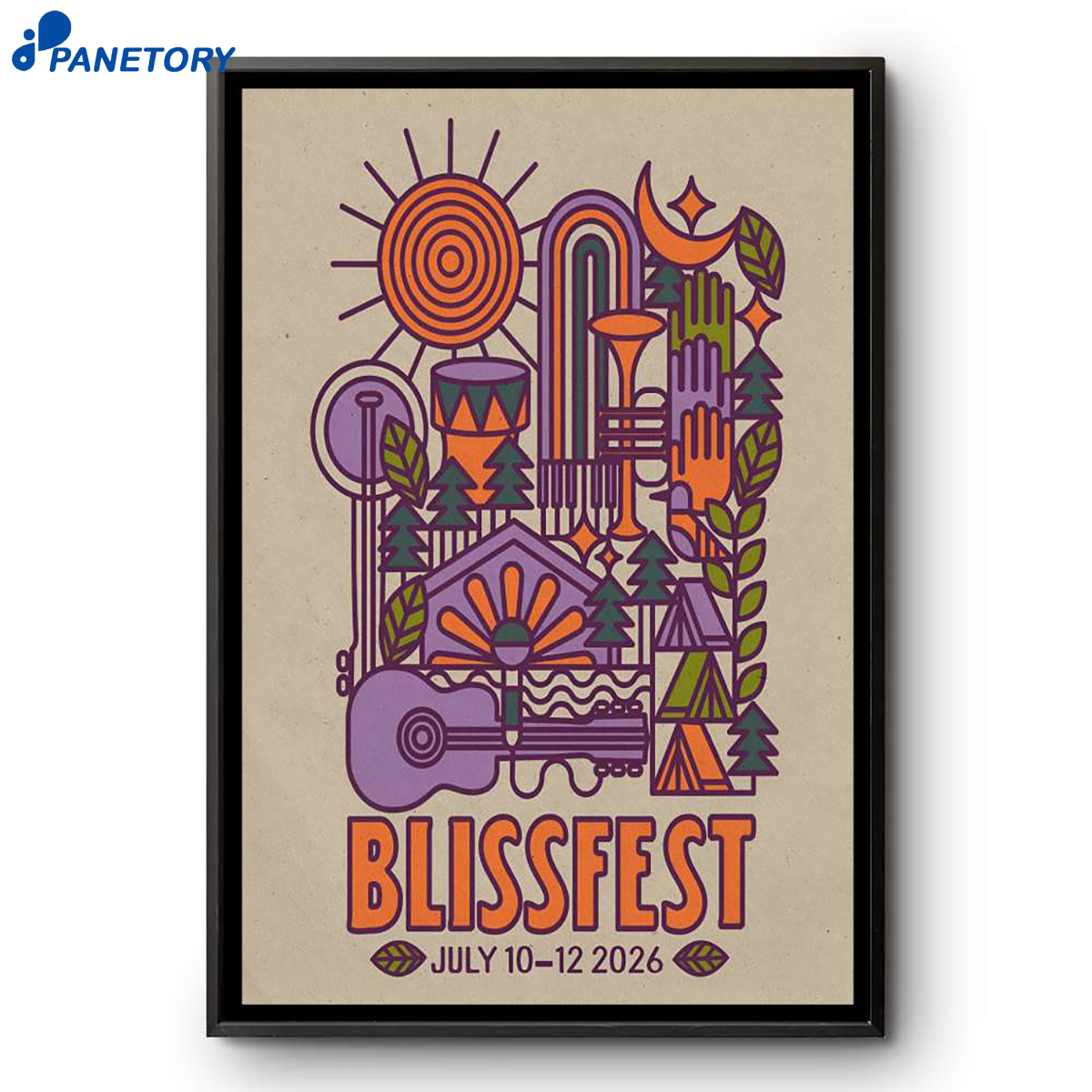 Blissfest Harbor Springs Mi Jul 10-12 2026 Poster 2 Blissfest Harbor Springs Mi Jul 10-12 2026 Poster