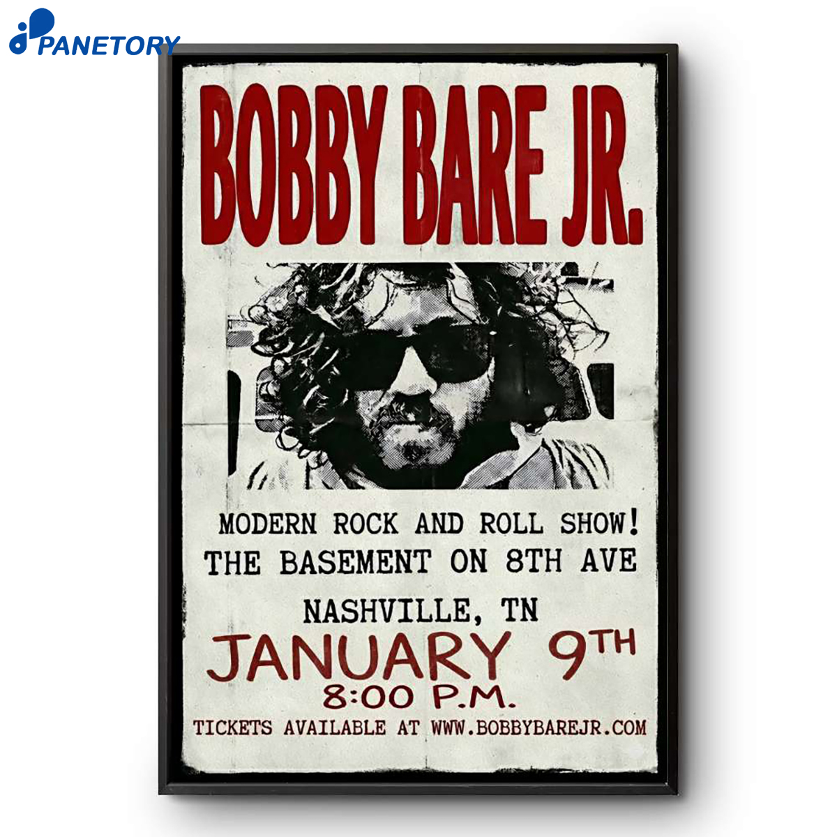 Bobby Bare Jr. Nashville Tn Jan 9 2025 Poster 2 Bobby Bare Jr. Nashville Tn Jan 9 2025 Poster