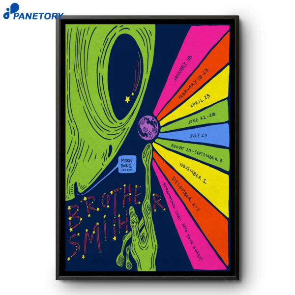Brother Smith Moon Tour 2026 Poster