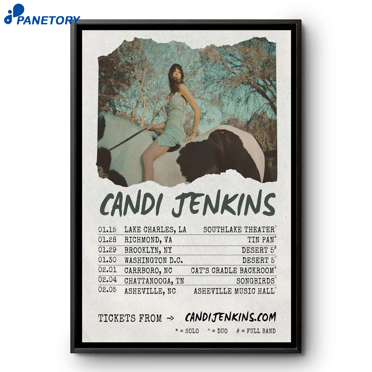 Candi Jenkins Winter Shows 2026 Poster 2 Candi Jenkins Winter Shows 2026 Poster