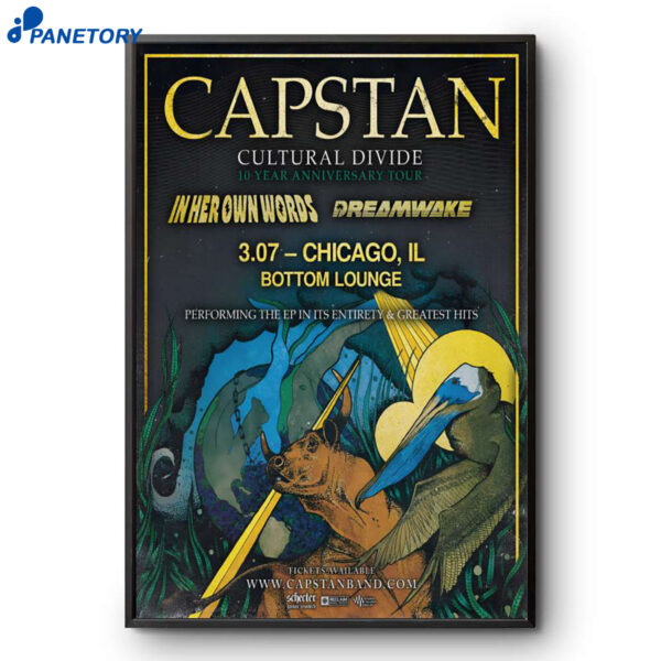 Capstan Bottom Lounge Chicago IL Mar 7 2026 Poster