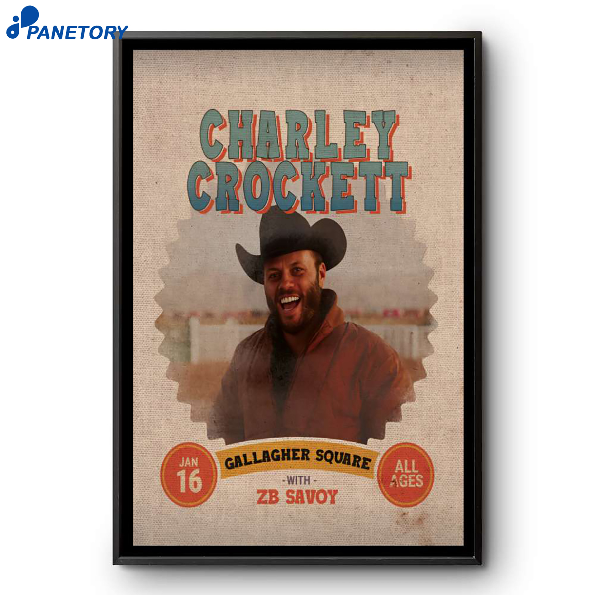 Charley Crockett Petco Park San Diego Ca Jan 16 2026 Poster 2 Charley Crockett Petco Park San Diego Ca Jan 16 2026 Poster