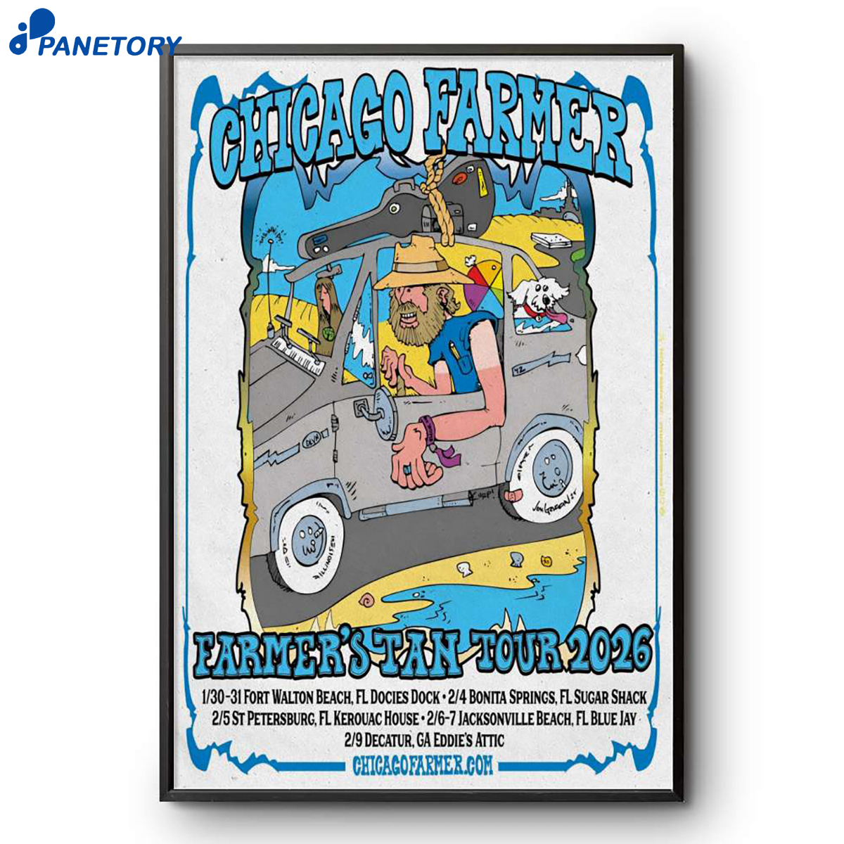 Chicago Farmer Farmer'S Tan Tour 2026 Poster 2 Chicago Farmer Farmer'S Tan Tour 2026 Poster