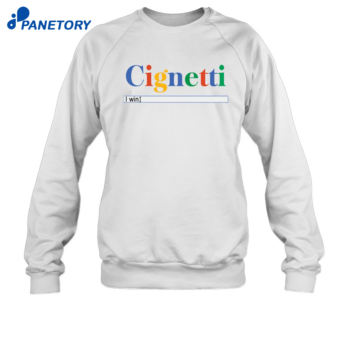 Cignetti I Win Search Bar Shirt 6 Cignetti I Win Search Bar Shirt 2