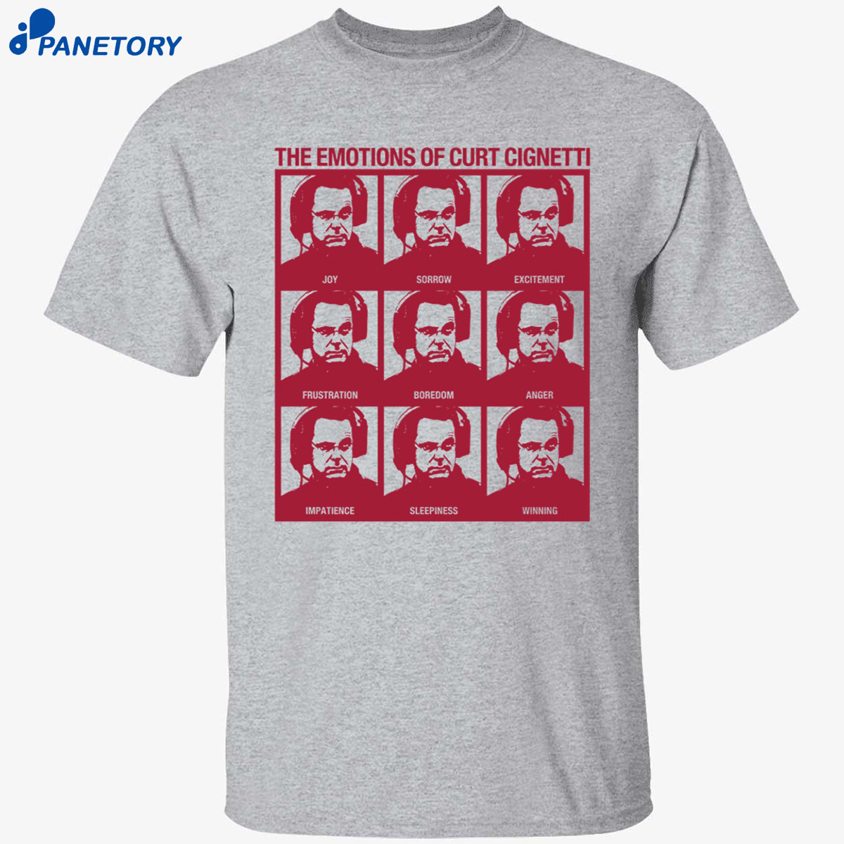Curt Cignetti The Emotions Of Curt Cignetti Shirt 8 Curt Cignetti The Emotions Of Curt Cignetti Shirt