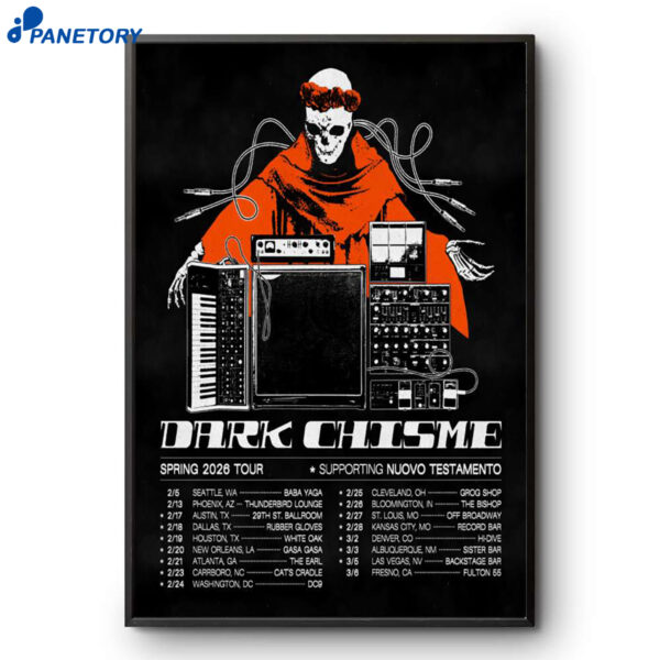 Dark Chisme Poster Spring Shows 2026 Poster