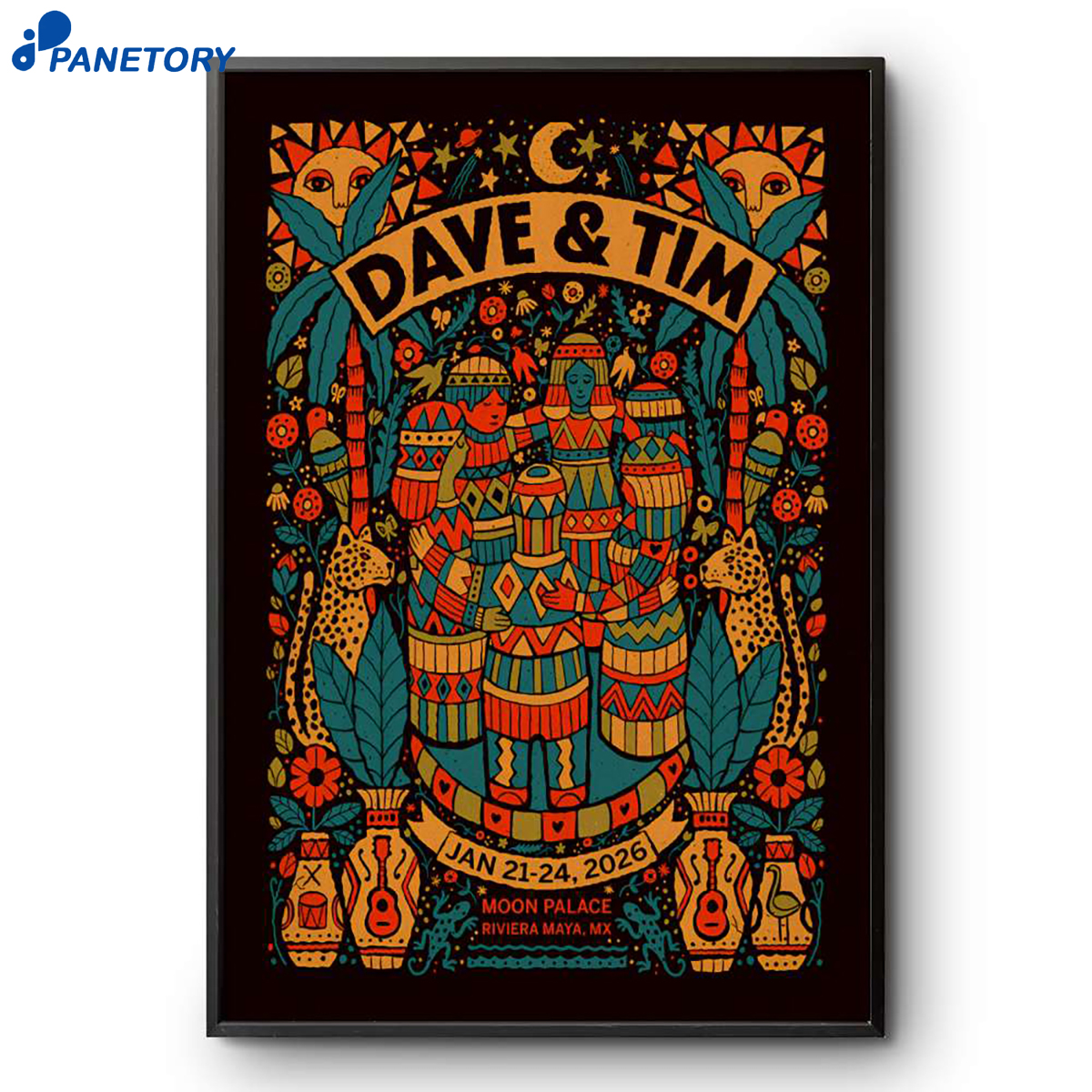 Dave Matthews And Tim Reynolds Riviera Maya Mexico Jan 21-24 2026 Poster 2 Dave Matthews And Tim Reynolds Riviera Maya Mexico Jan 21-24 2026 Poster