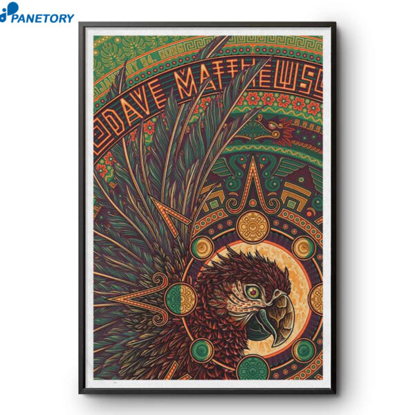 Dave Matthews Band Moon Palace Cancun Jan 24 2026 Poster