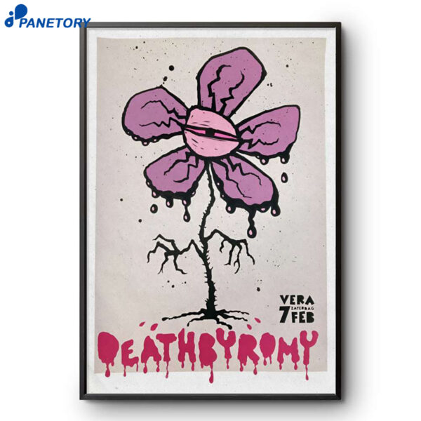 Deathbyromy Vera Groningen NL Feb 7 2026 Poster