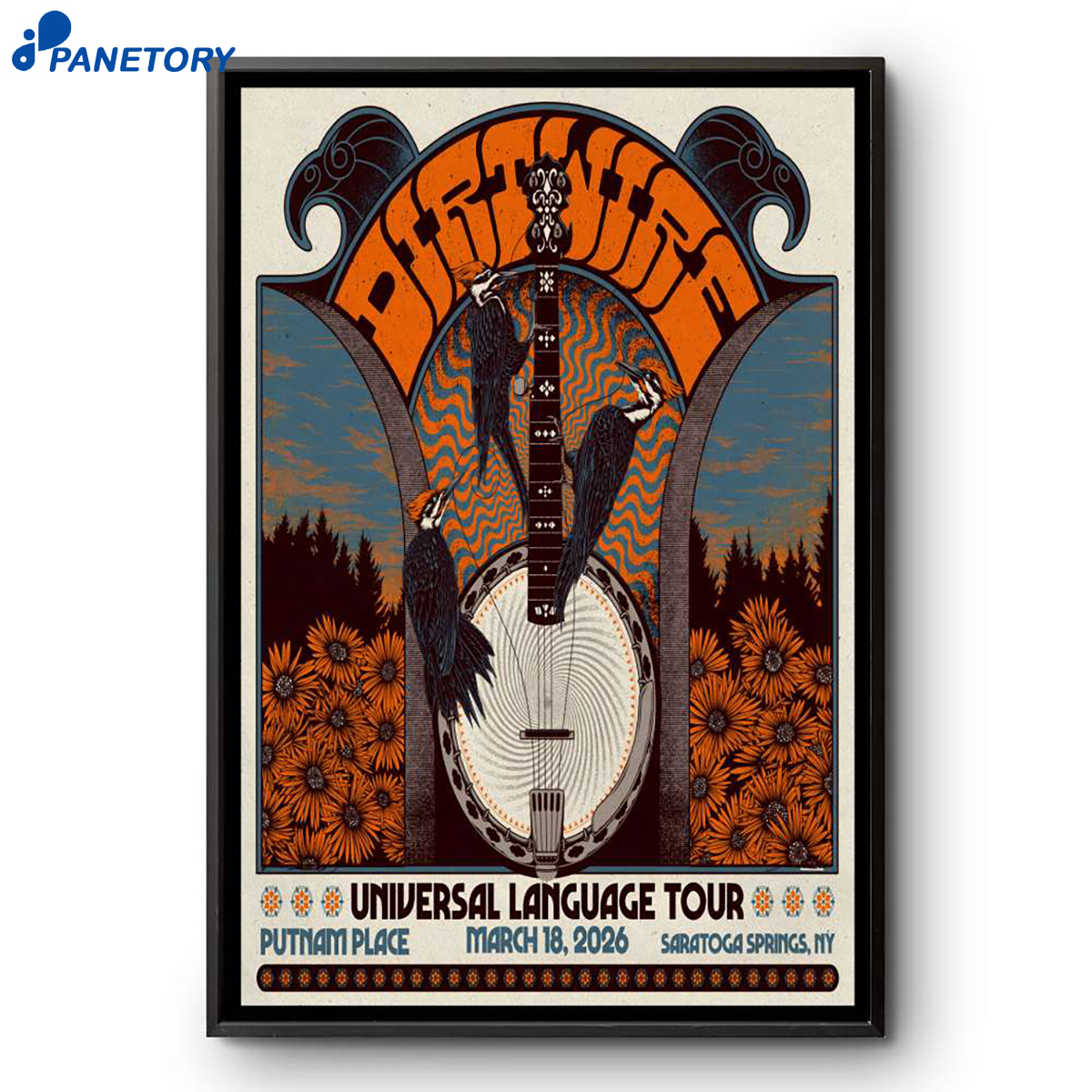 Dirtwire Saratoga Springs Tour Mar 18 2026 Poster Dirtwire Saratoga Springs Tour Mar 18 2026 Poster