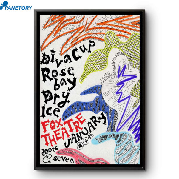 Diva Cup With Rosebay And Dry Ice Fox Theatre Boulder CO Jan 24 2026 Poster