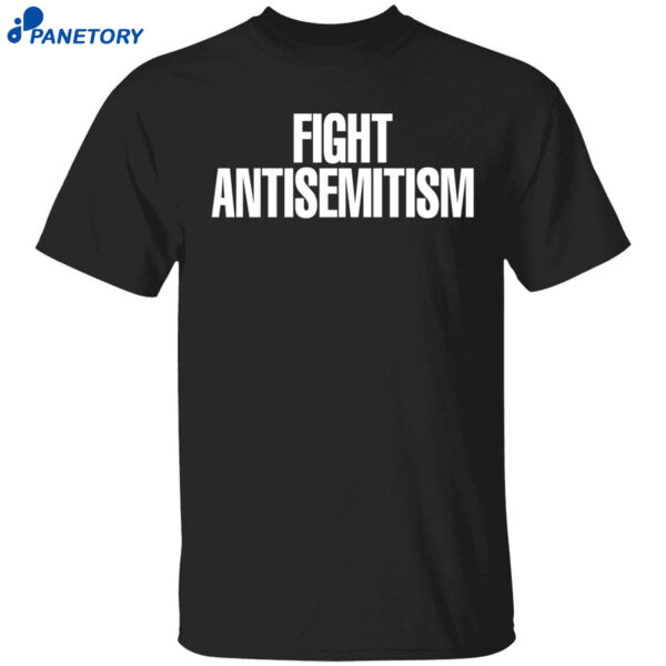 Fight Anti Semitism Ladies Boyfriend Shirt