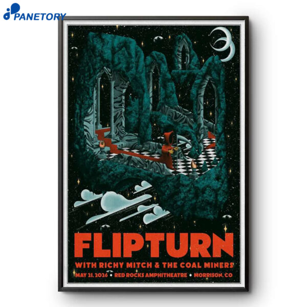 Flipturn Red Rocks May 21 2026 Poster