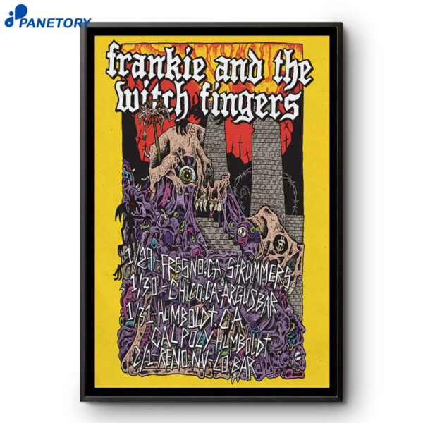 Frankie And The Witch Fingers Humboldt CA Jan 31 2026 Poster