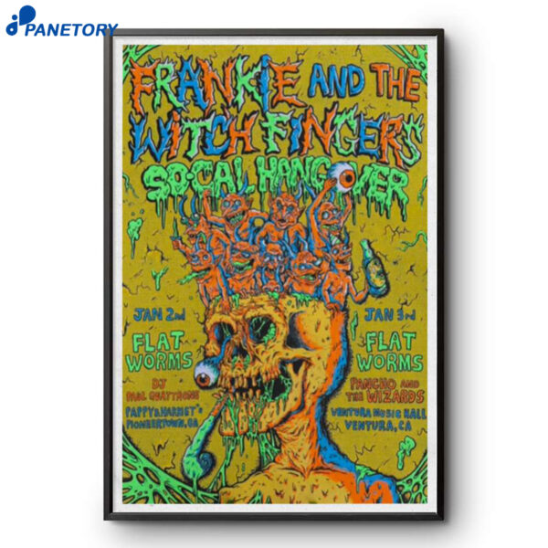 Frankie And The Witch Fingers Ventura Apr 2-3 2026 Poster