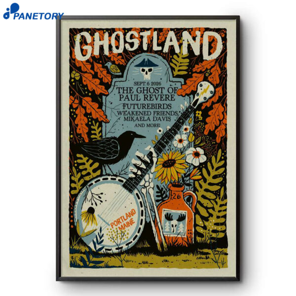 Ghostland Portland Maine Sep 6 2026 Poster