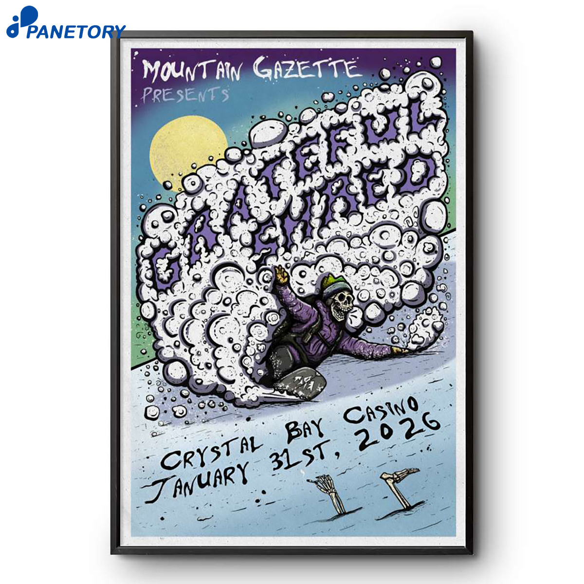 Grateful Shred The Crystal Bay Club Casino Crown Room Crystal Bay Nv Jan 31 2026 Poster 2 Grateful Shred The Crystal Bay Club Casino Crown Room Crystal Bay Nv Jan 31 2026 Poster