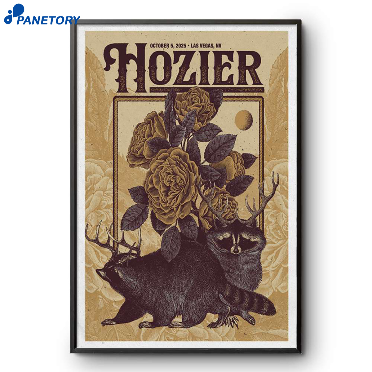 Hozier Las Vegas Oct 5 2025 Poster 2 Hozier Las Vegas Oct 5 2025 Poster