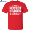 Indiana Hoosiers 2025 The Perfect Season 16-0 National Championship Shirt