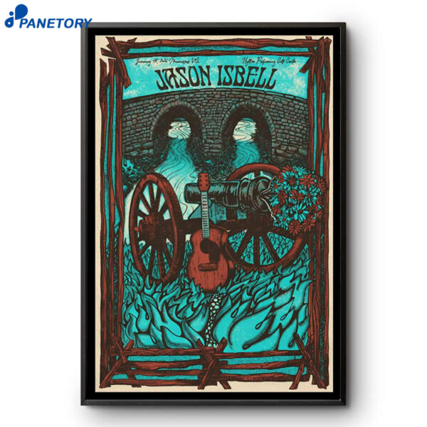 Jason Isbell Manassas VA Jan 15 2026 Poster