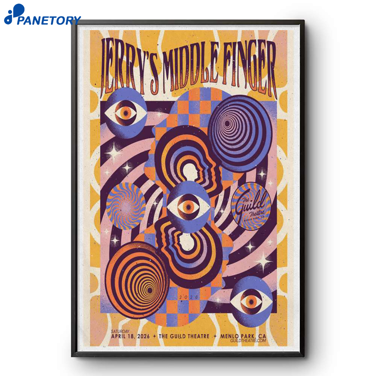 Jerry'S Middle Finger Menlo Park Apr 18 2026 Poster 2 Jerry'S Middle Finger Menlo Park Apr 18 2026 Poster