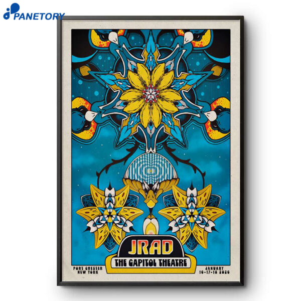 Joe Russo's Almost Dead Tour Port Chester NY Jan 16-18 2026 Poster