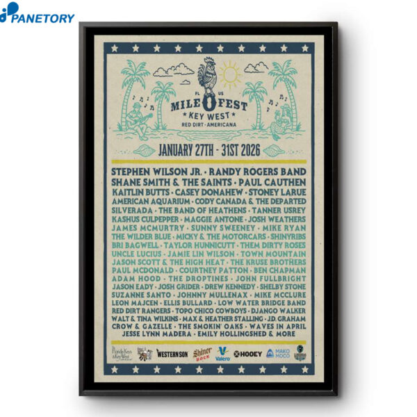 Johnny Mullenax Americana Jan 27 - 31 2026 Poster