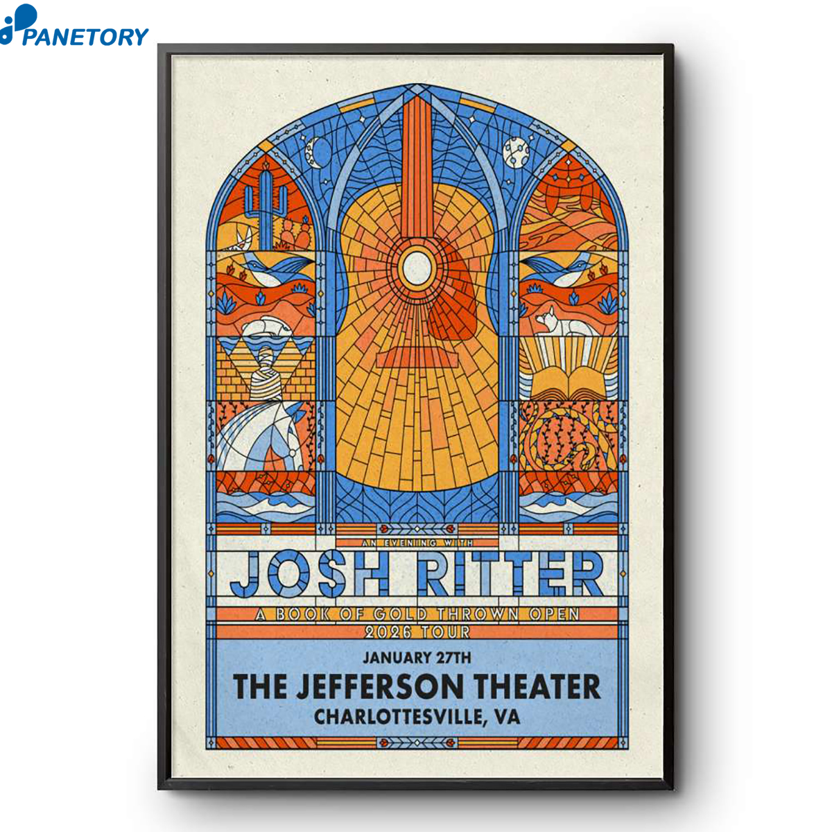 Josh Ritter Charlottesville Jan 27 2026 Poster 2 Josh Ritter Charlottesville Jan 27 2026 Poster