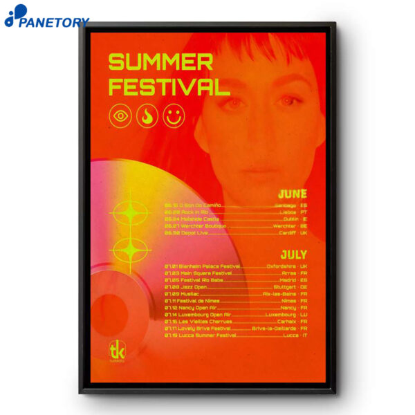 Katy Perry Summer Tour 2026 Poster