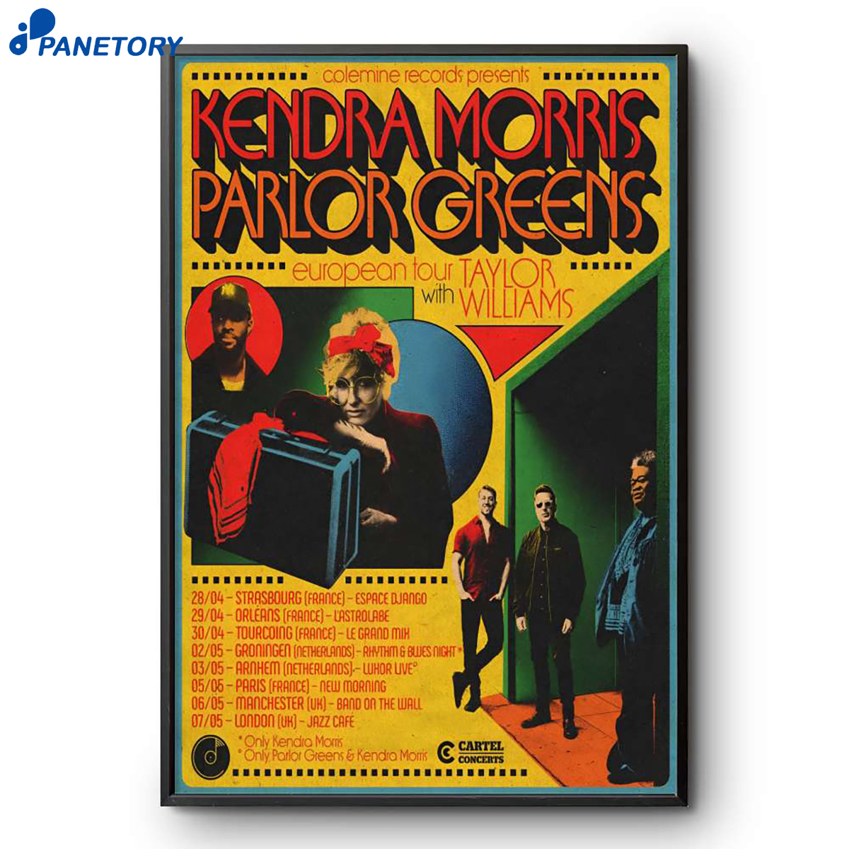 Kendra Morris And Parlor Greens Tour Alert 2026 Poster 2 Kendra Morris And Parlor Greens Tour Alert 2026 Poster
