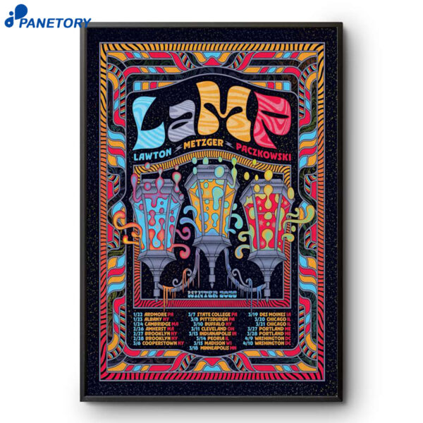 Lamp Winter Tour 2026 Poster