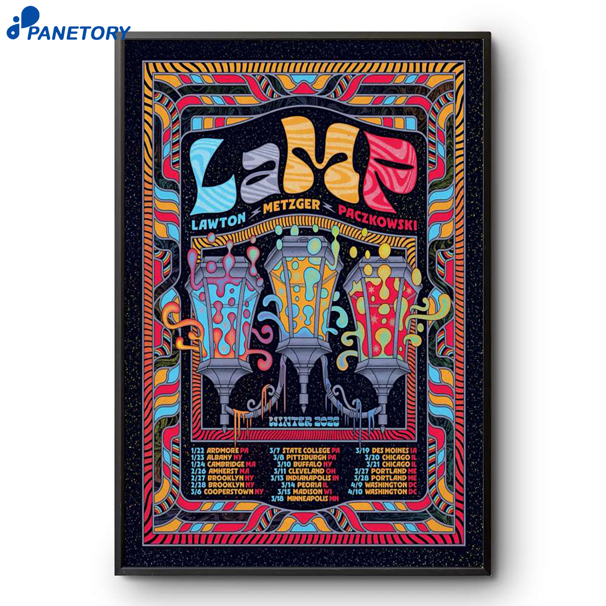 Lamp Winter Tour 2026 Poster 2 Lamp Winter Tour 2026 Poster