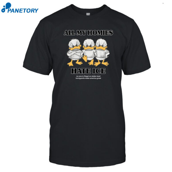 Larry Nance Jr All My Homies Hate Ice Shirt