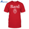 Mads Campbell Wearing Bard College Logo Shirt
