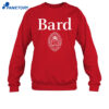 Mads Campbell Wearing Bard College Logo Shirt 2