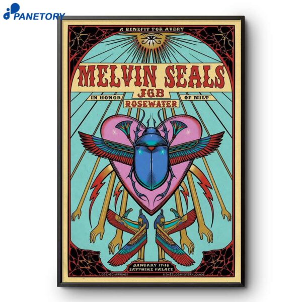 Melvin Seals And Jgb Blue Lake Casino & Hotel Blue Lake CA Jan 17-18 2026 Poster