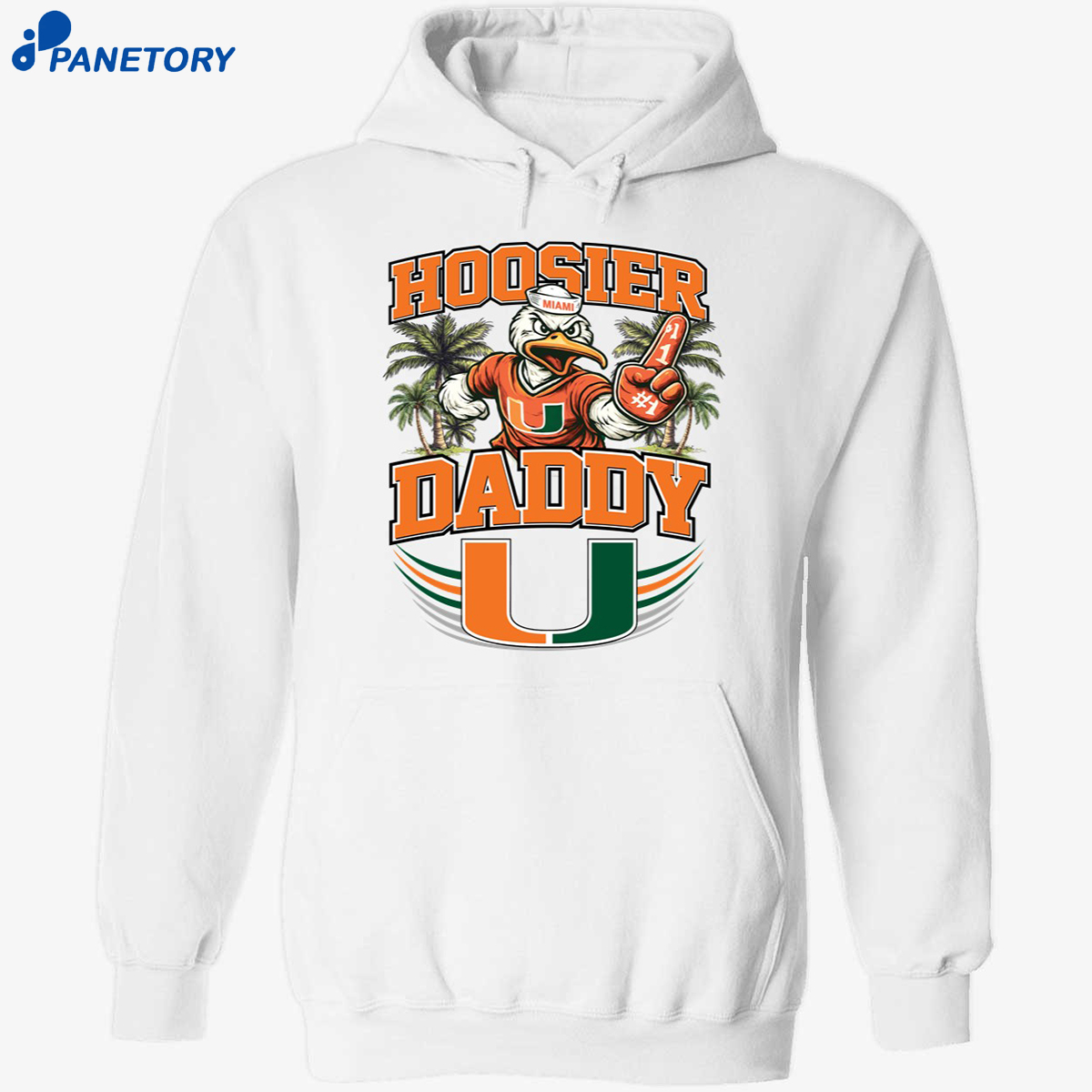 Miami Hurricanes Hoosier Daddy Shirt 7 Miami Hurricanes Hoosier Daddy Shirt 2