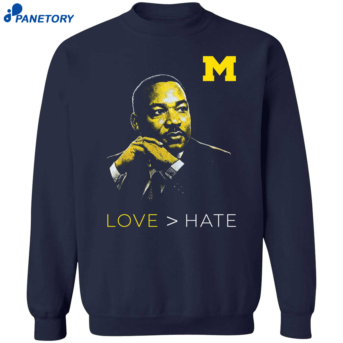Michigan Love Hate Mlk Day Shirt 6 Michigan Love Hate Mlk Day Shirt 2