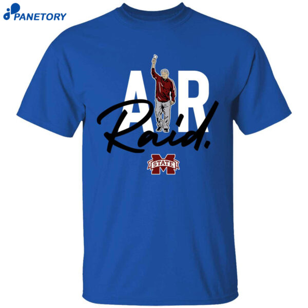 Mike Leach Msu Air Raid Premium SS Shirt