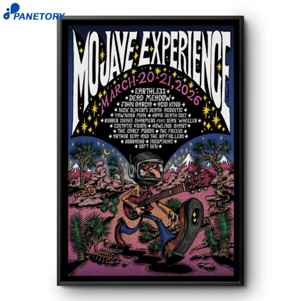 Mojave Experience Joshua Tree CA Mar 20-21 2026 Poster